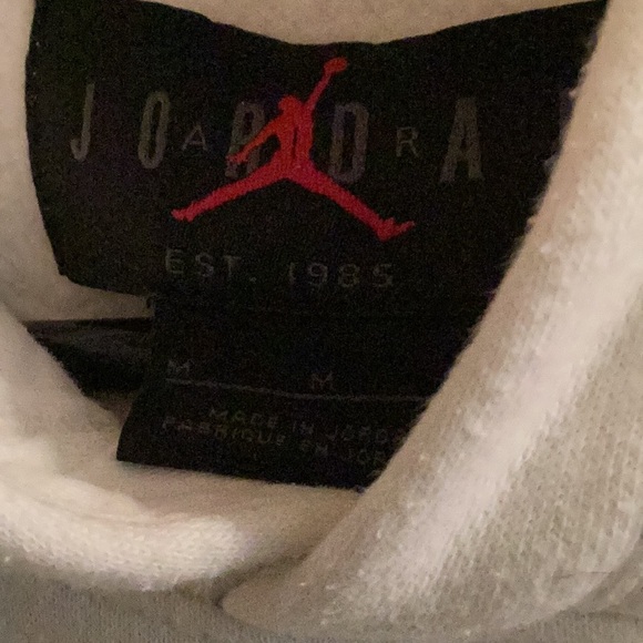 Jordan Hoodie Sweatshirt Size Medium - Picture 4 of 8